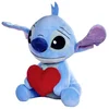 Image de Peluche Stitch 50 cm avec coeur