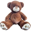 Image de Ours en peluche Chocolat de 66 cm