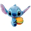 Image de Peluche Stitch avec Hamburger 25 Cm Disney