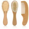 Image de Brosses de soins pour bébé (3 pièces)