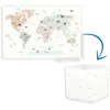 Image de Tapis puzzle 3 en 1 Tiloo Worldmap (120 x 180 cm)