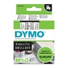 Image de DYMO Ruban D1 Standard - noir/transparent 9 mm - 7 m