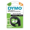 Image de DYMO LetraTAG Ruban papier Noir/Blanc