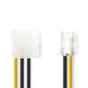 Image de Nedis Adaptateur d'alimentation Molex vers PCI-E 6 Broches