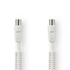 Image de Nedis Câble coaxial 120 dB mâle/femelle pour antenne TV (3 mètres)