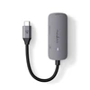 Image de Nedis adaptateur Multi-Ports USB-C vers USB, USB-C et HDMI - 10 cm - Gris