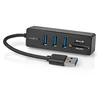 Image de Nedis Hub USB 3.0 + Lecteur carte (micro)SD