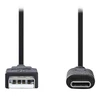 Image de Nedis Câble USB-C / USB-A - 1m