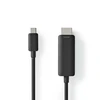Image de Nedis Adaptateur USB-C vers HDMI 2 m Noir
