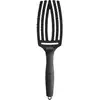 Image de Brosse Fingerbrush Care Iconic Double poils nylon black taille M Olivia Garden