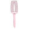 Image de Brosse Fingerbrush Care Iconic Double poils nylon édition limitée rose pastel taille M Olivia Garden