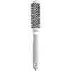 Image de Brosse brushing Expert Blowout Shine nylon blanc & gris 20mm Olivia Garden