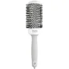 Image de Brosse brushing Expert Blowout Shine nylon blanc & gris 45mm Olivia Garden