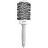 Image de Brosse brushing Expert Blowout Shine nylon blanc & gris 55mm Olivia Garden
