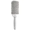 Image de Brosse brushing Expert Blowout Speed nylon ondulé blanc & gris 55mm Olivia Garden