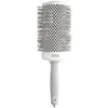Image de Brosse brushing Expert Blowout Speed nylon ondulé Blanc & gris 65mm Olivia Garden