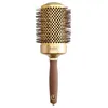Image de Brosse brushing Expert Blowout Shine ondulé doré & marron 65mm Olivia Garden