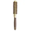 Image de Brosse brushing Expert Blowout Speed nylon ondulé doré & marron 25mm Olivia Garden