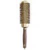Image de Brosse brushing Expert Blowout Speed nylon ondulé doré &marron 45mm Olivia Garden