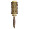 Image de Brosse brushing Expert Blowout Speed nylon ondulé doré & marron 55mm Olivia Garden