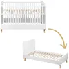 Image de Lit bébé évolutif Loft White (140 x 70 cm)