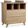 Image de Commode à langer 2 tiroirs Loft Honey Ash