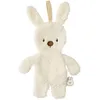Image de Doudou attache sucette Teddy Lapin Ecru
