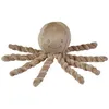 Image de Peluche pieuvre Lapidou Moka (23 cm)