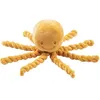 Image de Peluche pieuvre Lapidou ocre (23 cm)