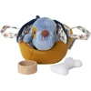 Image de Peluche sonore Jules le chien et son panier