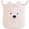 Image de Panier de rangement Teddy écru (40 x 40 cm)