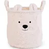 Image de Panier de rangement Teddy écru (30 x 30 cm)