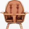 Image de Coussin effet cuir nude pour chaise haute Evolu