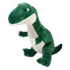 Image de Peluche dinosaure vert 35 cm