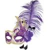 Image de Masque Loup Plume Violet 00340VIO