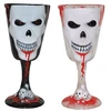 Image de Verre à Pied Tête de Mort - à l'unité - Noir ou transparent 74649FU