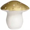 Image de Grande lampe veilleuse champignon Doré