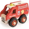 Image de Camion de pompiers en bois