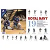 Image de Nouveau Ensemble de 19 Figurines en Métal pour Navires: Marins (1700-1815) Artesania-22900F1