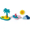 Image de Puzzle de bain 3D L'île au trésor