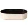 Image de Petit Plateau fond ovale Costa Nova Nótos (x6) Noir 25,4x9,3x4,8 cm/0,57 L NSA251-LTB