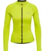 Image de Maillot à manches longues full zip femme Newline Core 500122-6102 Vert XL