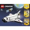 Image de Figurine La Navette Spatiale Creator Lego Blanc 14,1x4,6x19,1 cm A2301802