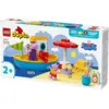 Image de Set De Jeu Lego Duplo - Voyage En Bateau Avec Peppa Pig 10432