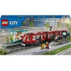 Image de LEGO City 60423 Le tramway et la station du centre-ville