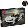 Image de Hypercar Koenigsegg Jesko Absolut blanche LEGO Technic 42184