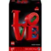 Image de LOVE Sculpture Pop Art - LEGO ART 31214