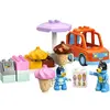 Image de Visite chez le marchand de glace avec Bluey Lego Duplo Bluey 10458
