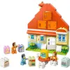 Image de La maison familiale de Bluey et le jeu de mémoire - Lego Duplo Bluey 10459