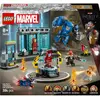 Image de LEGO Marvel 76315 Le Laboratoire d'Iron Man : la Salle des Armures